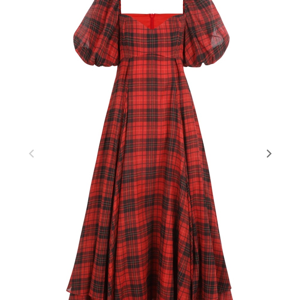 Royal Tartan La Femme Dress- Size Large